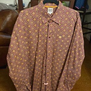 Cinch Long sleeve Western Wear Button Down Shirt